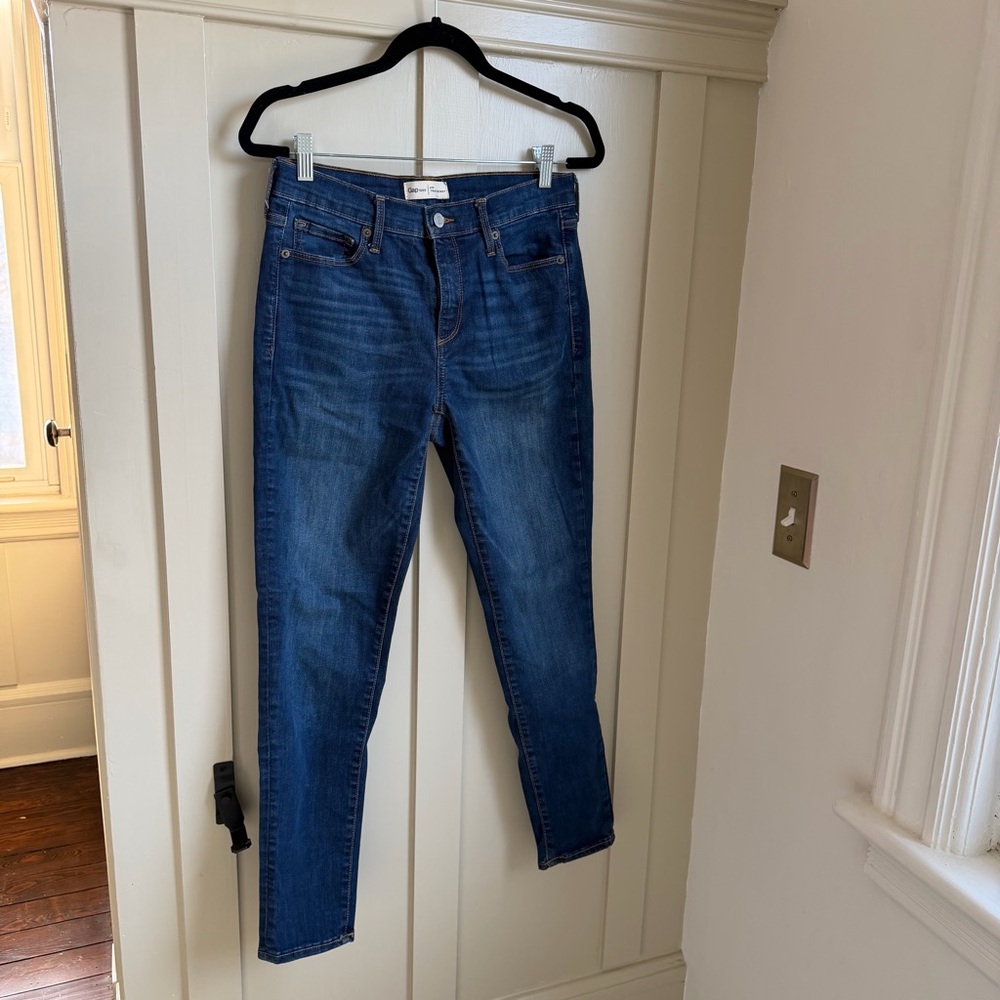 GAP true skinny jeans dark blue 29R